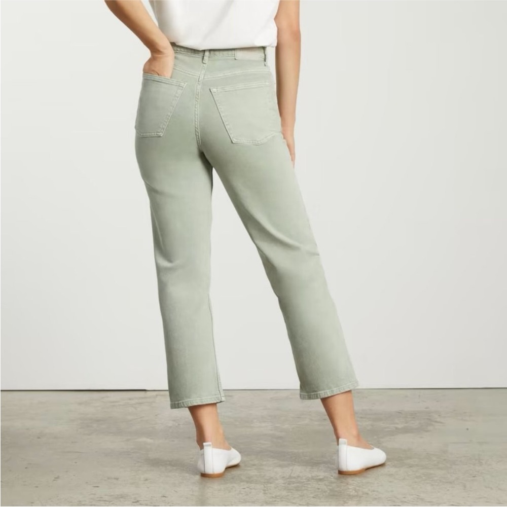 Everlane Way High Jean - 26 Regular - Green